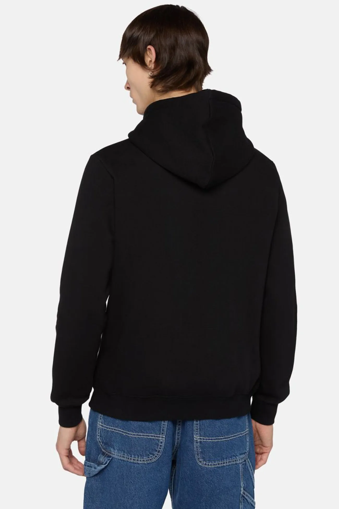 wrinkle free finish Odor control Icon Logo Hoodie Black