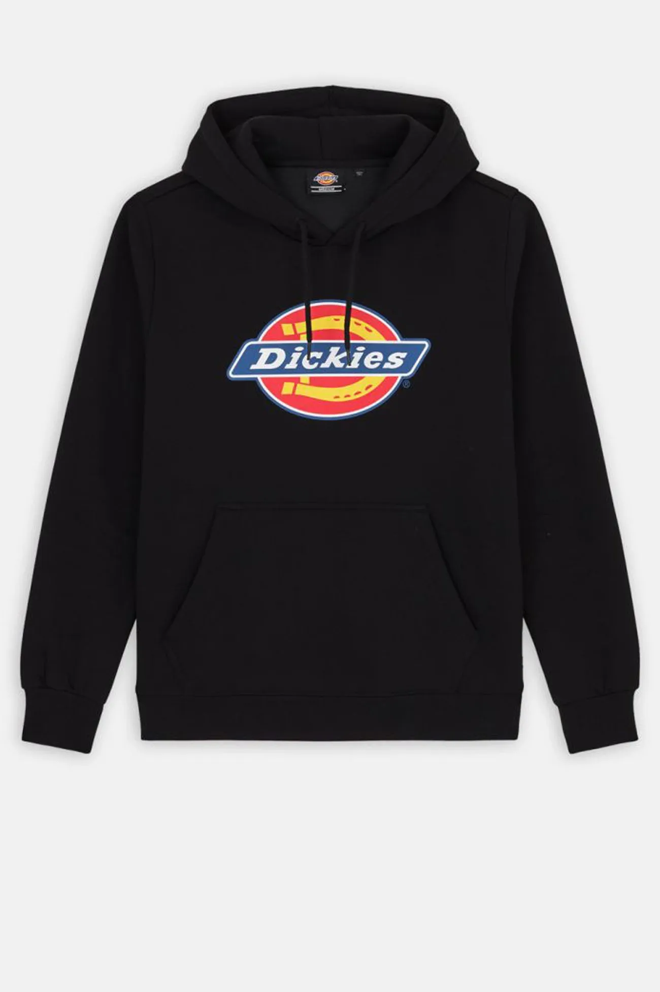 Icon Logo Hoodie Black Eco Friendly Construction