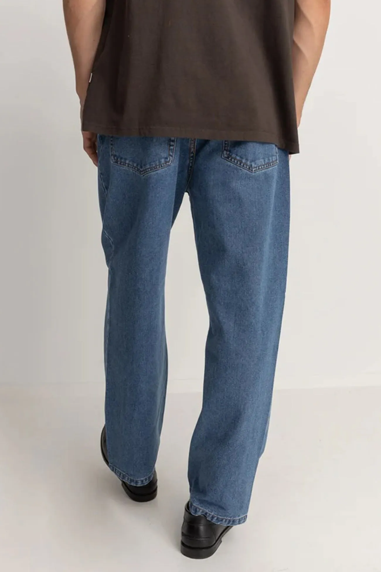 Lightweight Earthy Nature Lover Sustainable Road Trip Essential Jean Dark Blue