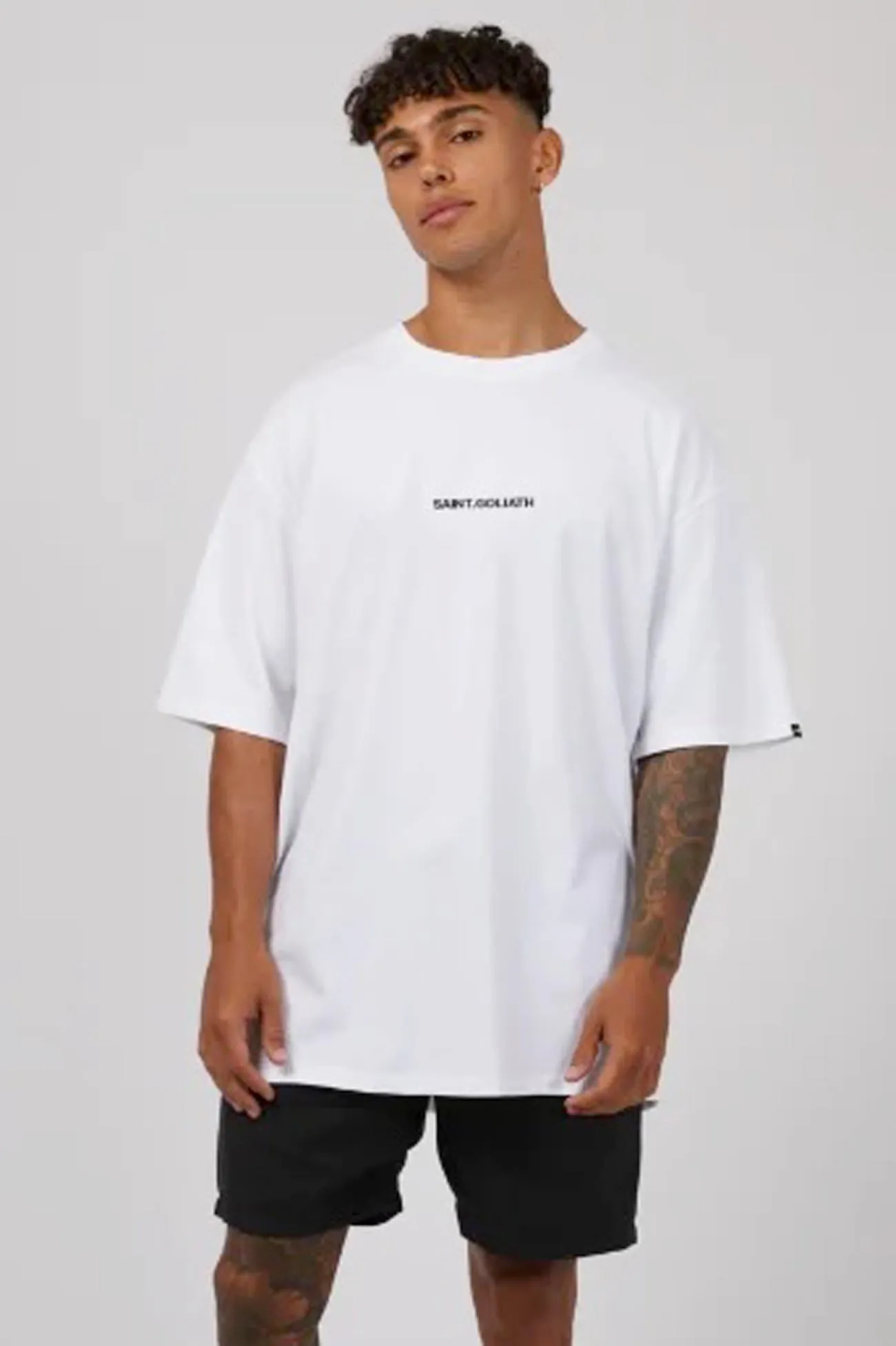 ID Tee White SunProtectionFabric Comfortable texture