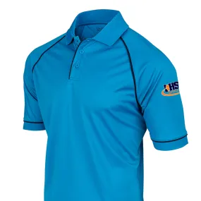 UV Protective Coating Non Iron Illinois Logo Blue Men's Volleyball Shirt