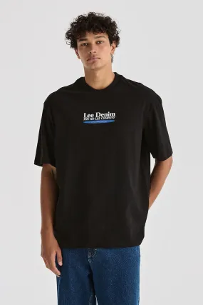 Cozy and Fashionable Independence Baggy Tee Black