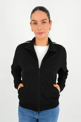 Reinforced Shoulder Protection DualLayer Weave Indy Jacket Black