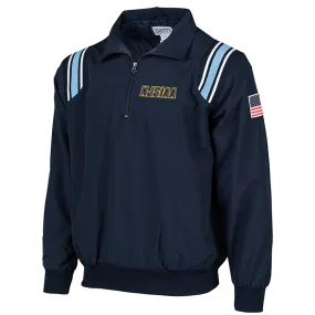 NJSIAA Logo Pullover Umpire Jacket Transitional Look