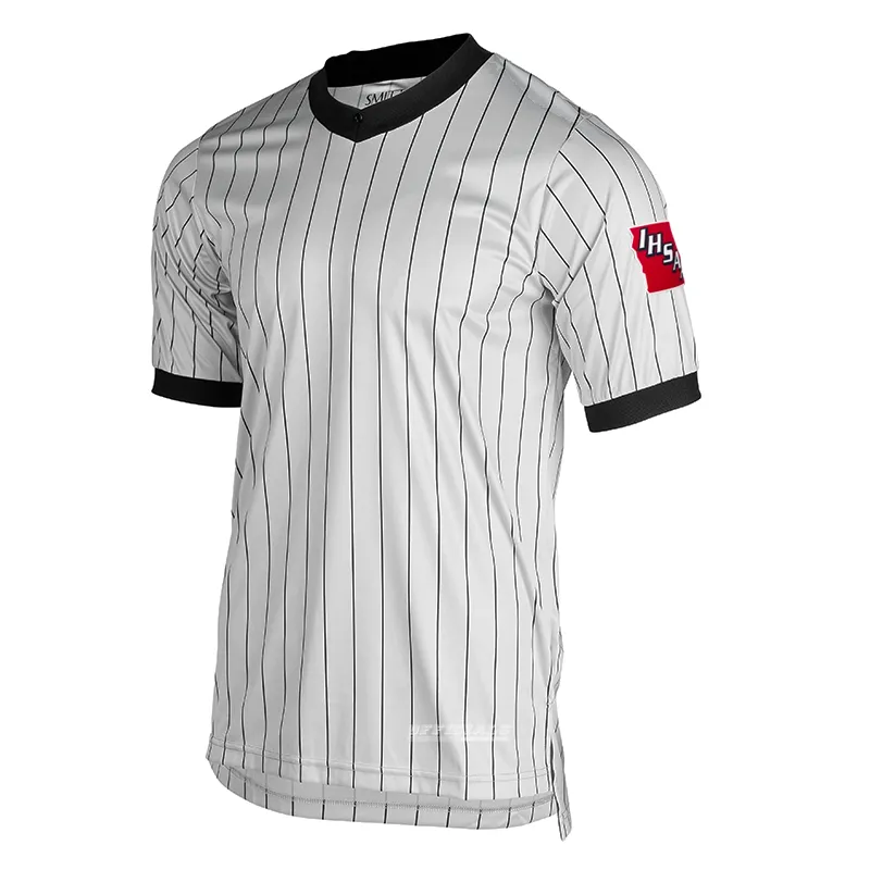 Iowa Grey Wrestling V-Neck With DUAL IHSAA and IGHSAU Logos Raglan Sleeve Versatile Layering Piece