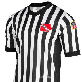 Polished Look Chic Look Iowa IHSAA 3" Side Panel Dye Sublimated Logo V-Neck