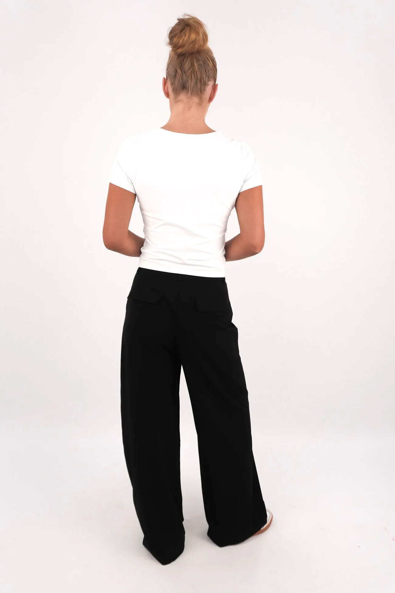 Breathable activewear Isabella Pant Black Geo