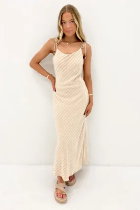 Playful design piece Isla Maxi Dress Natural