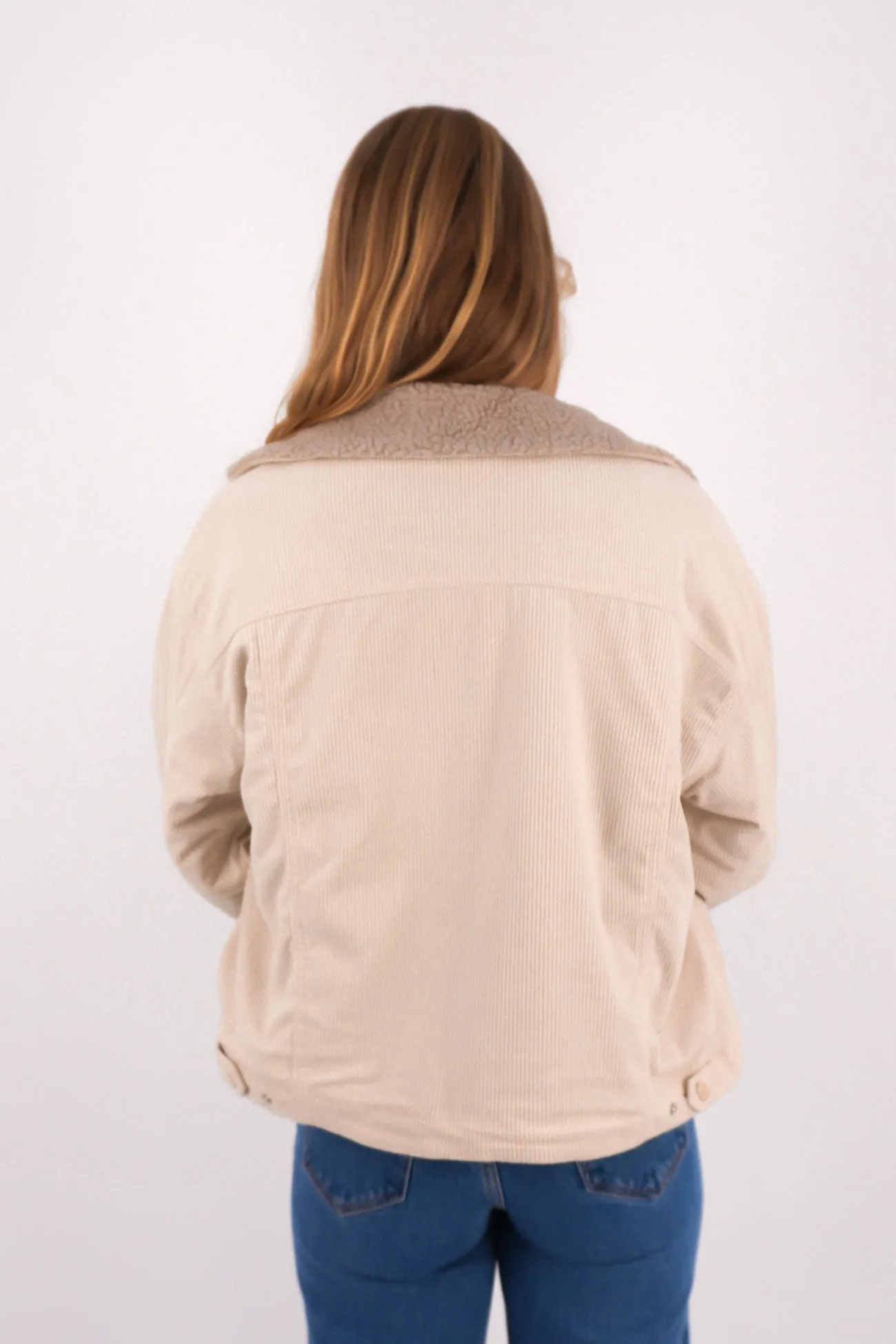 James Jacket Beige color block Travel Comfort