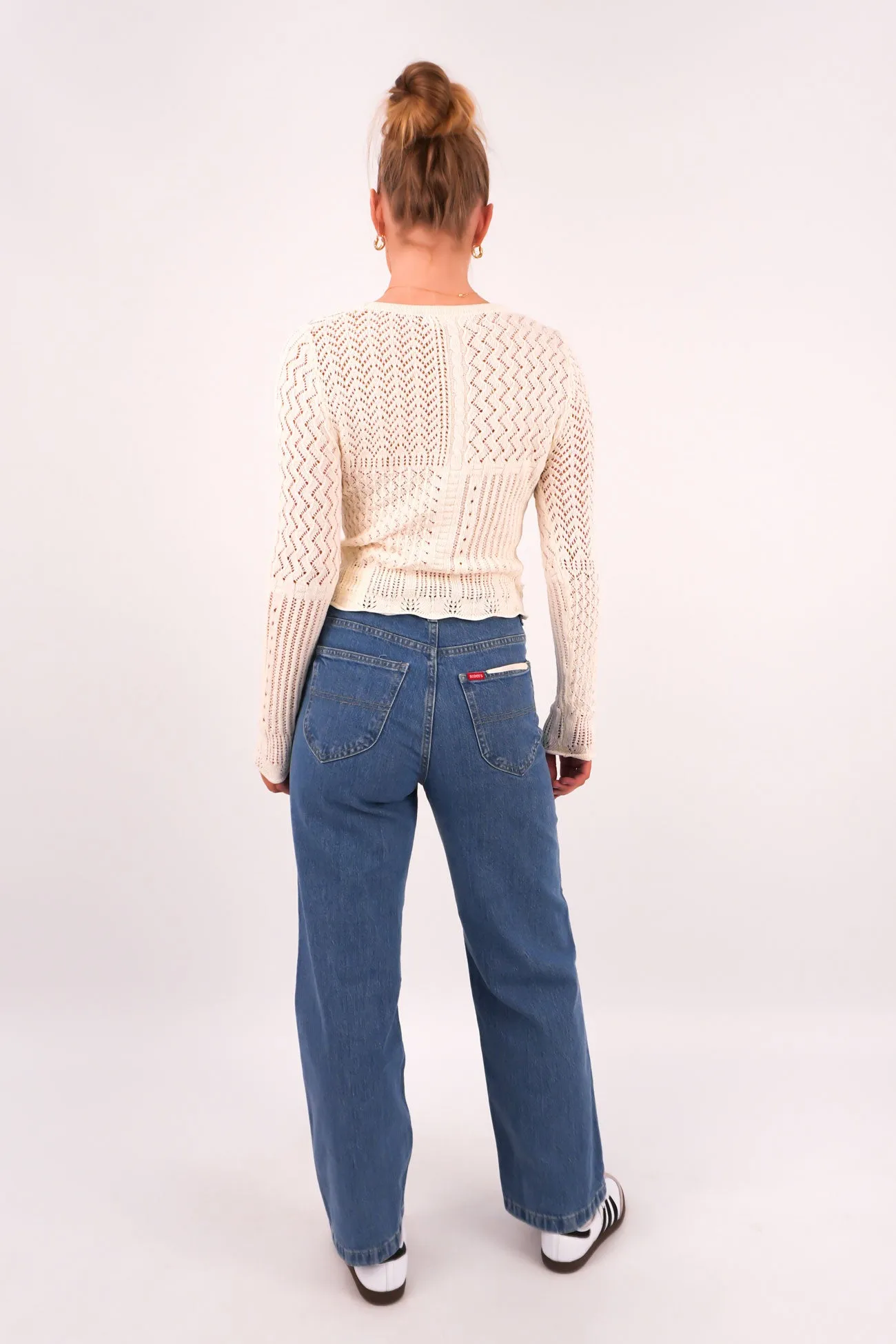 Jasmine Knit Top Cream Matte