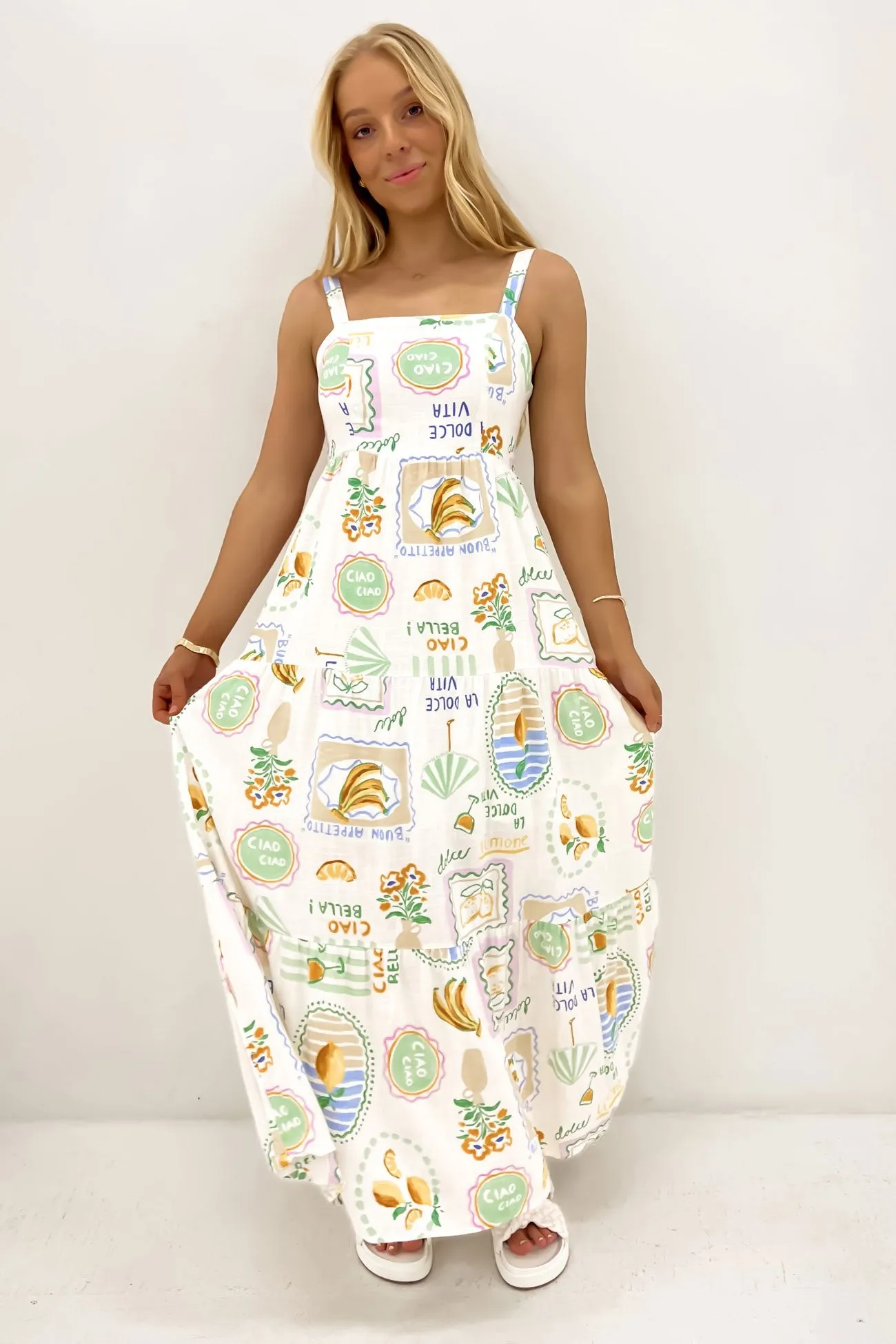 Jaylin Midi Dress Edan Office Shape Summer Ready