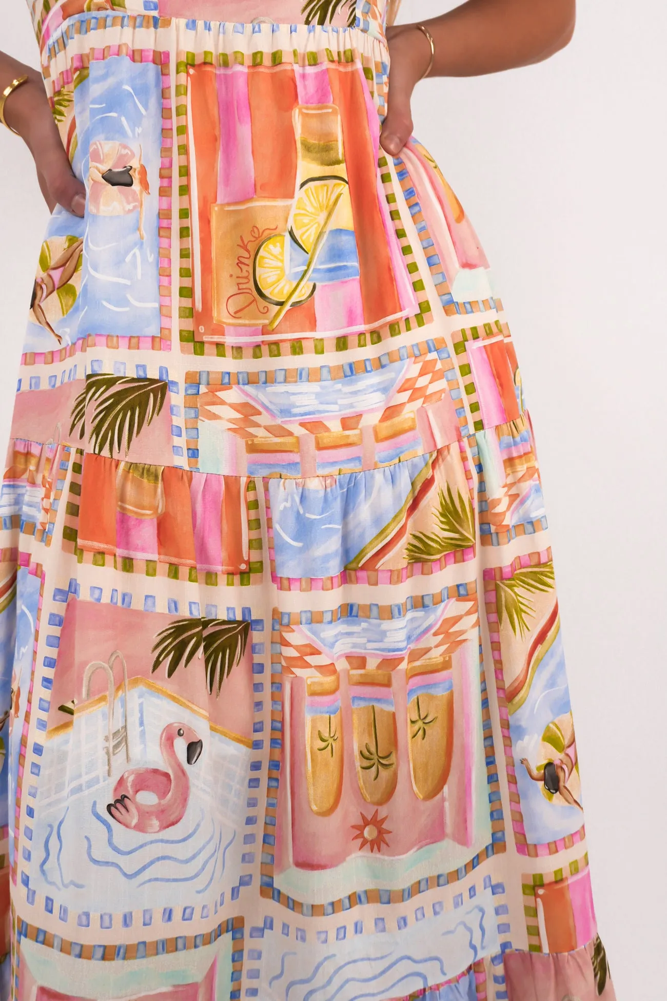 Jaylin Midi Dress Melrose Social Charm