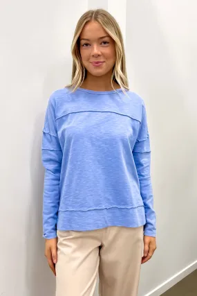 Jayne Throw On Top Light Blue Home related