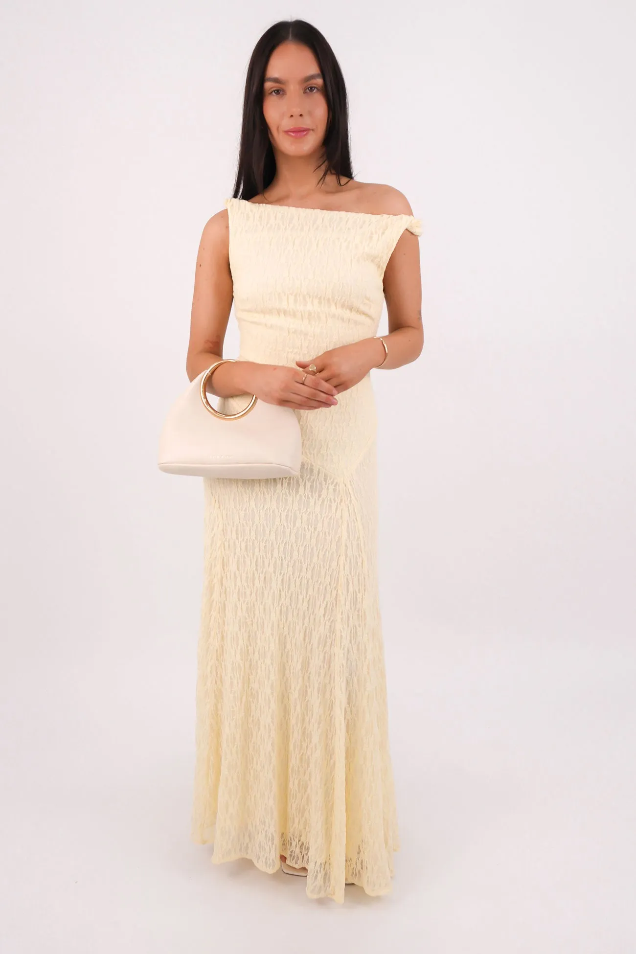 All weather Jemima Maxi Dress Yellow
