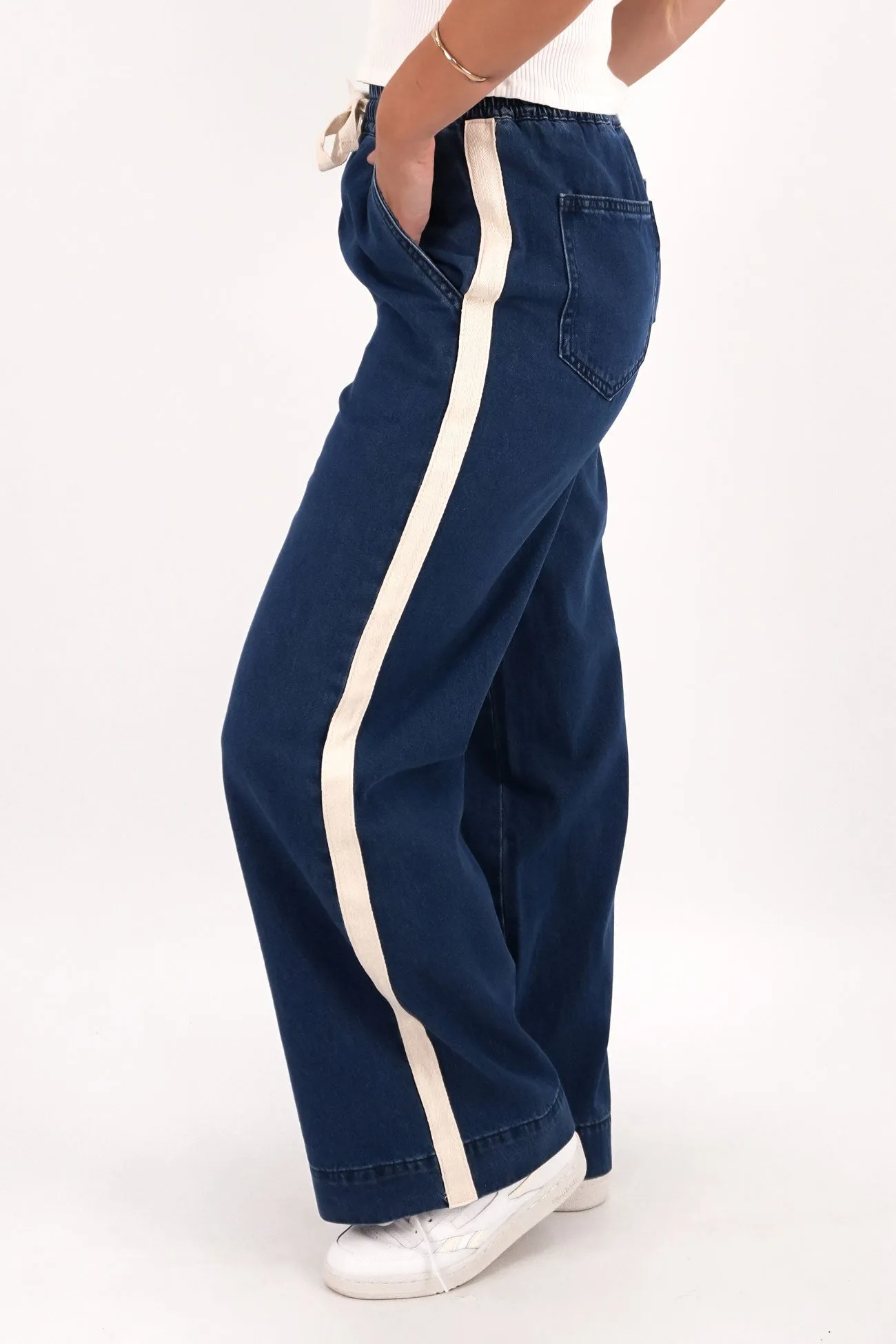 No Ride Up Design Jett Denim Pant Blue