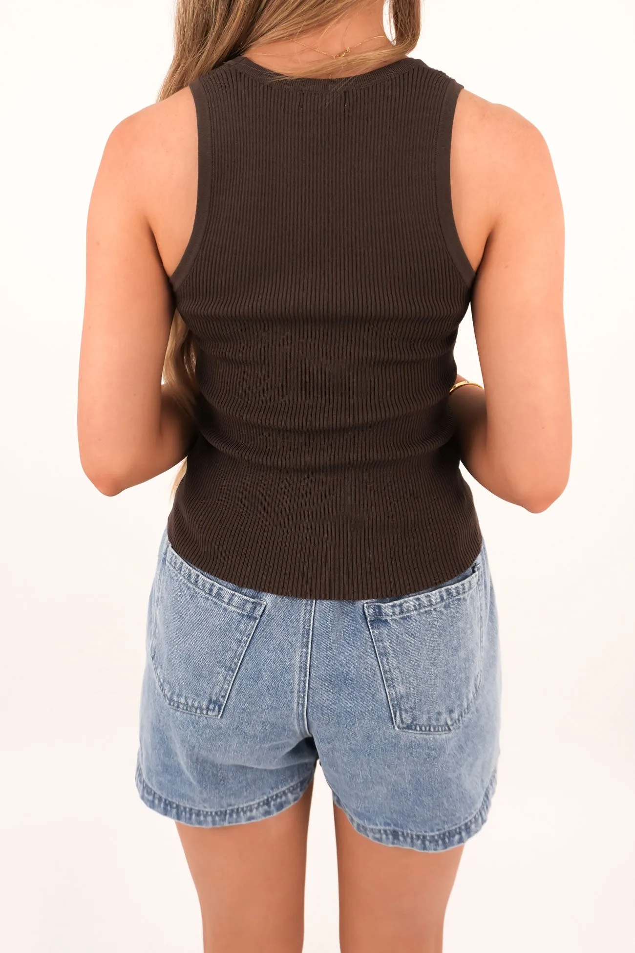 Jonni Tank Brown low - frequency use