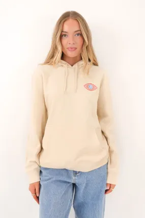 Stretch Comfort Jupiter Slouched Hood Natural