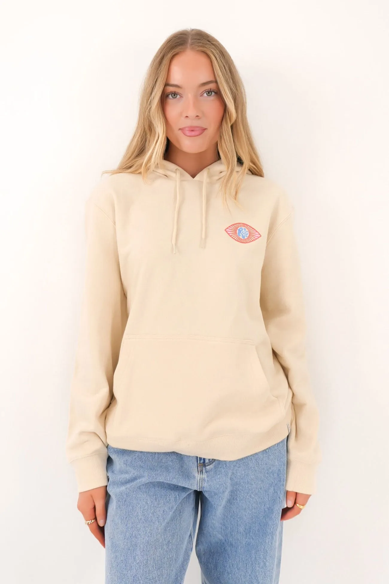 Stretch Comfort Jupiter Slouched Hood Natural