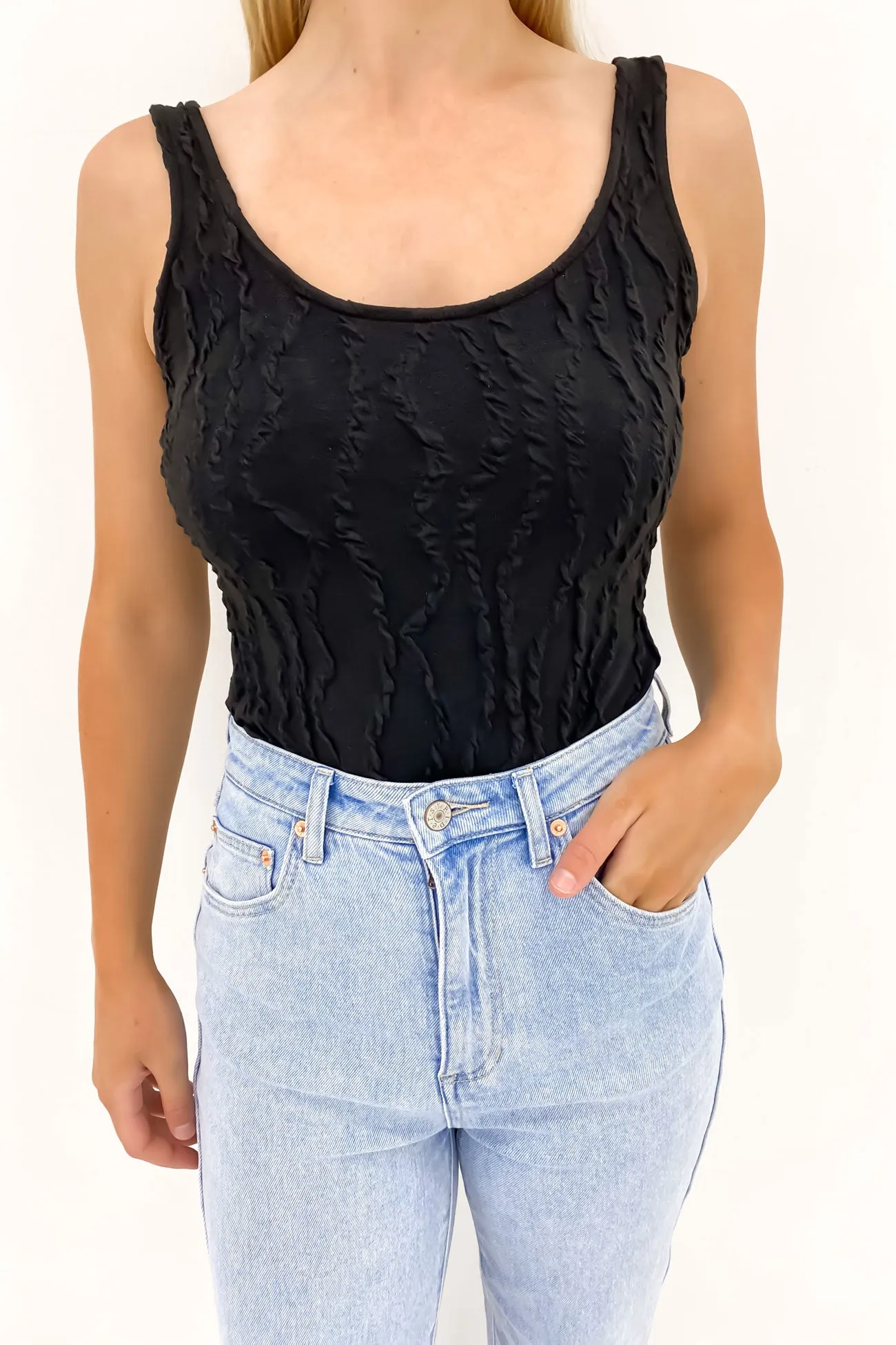 Bold Lightweight Training Girl Kamala Bodysuit Black