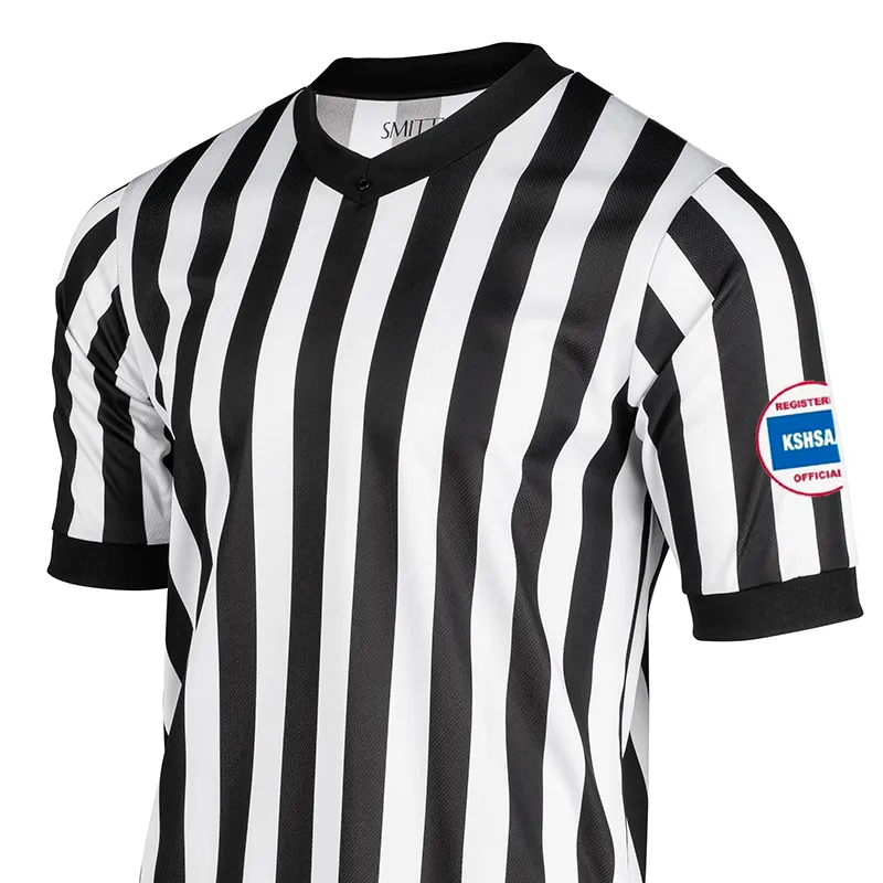 Kansas KSHSAA LOGO Dye Sublimated V-Neck High-Quality Craftsmanship Water Repellent Finish