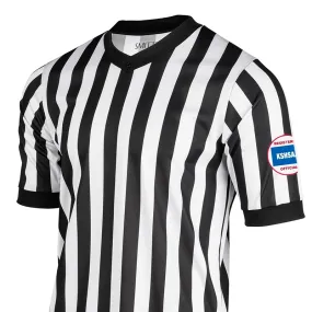 Kansas KSHSAA LOGO Dye Sublimated V-Neck Casual Wear