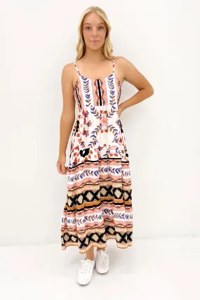 Event Glow Karlo Midi Dress Black Baja