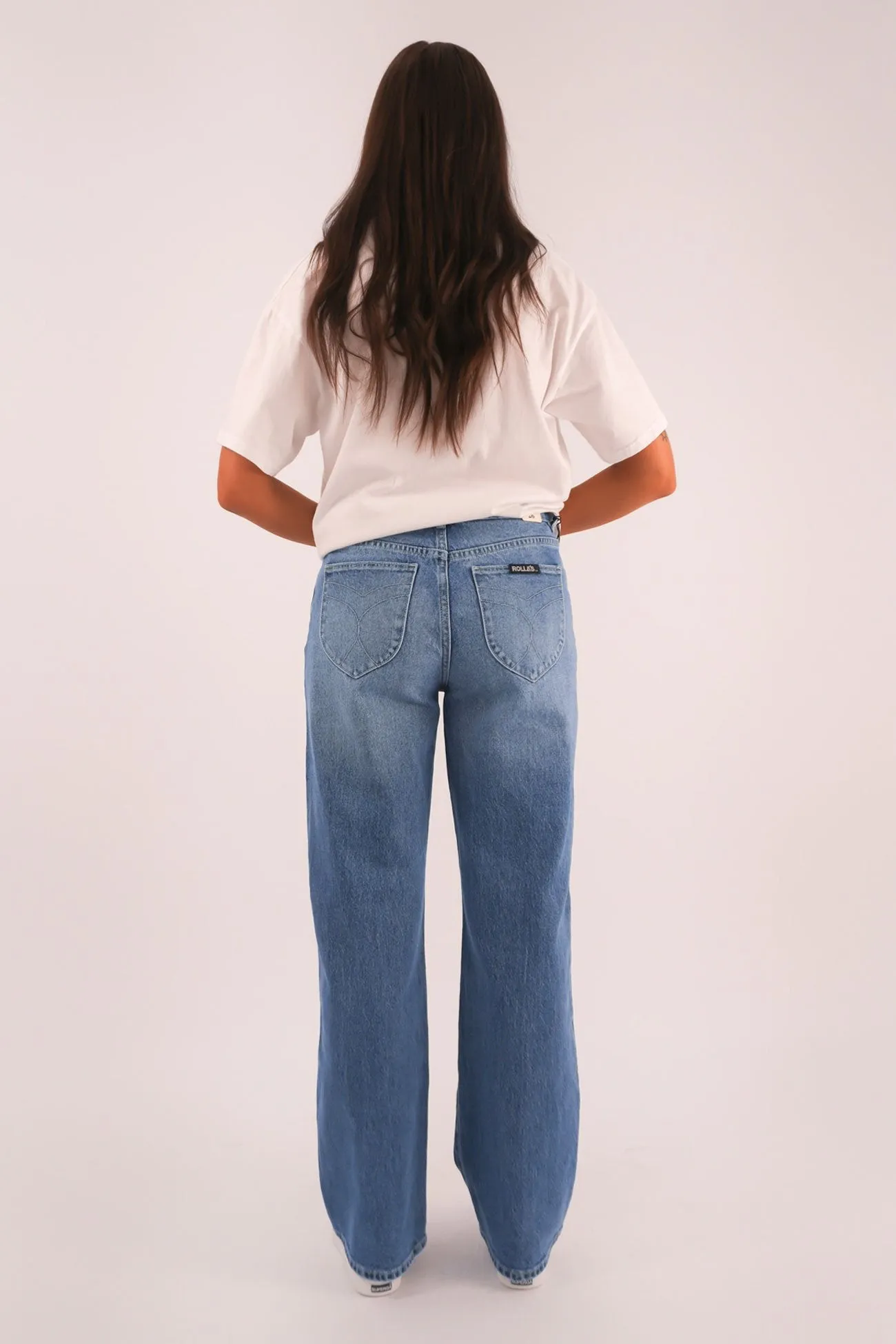 Kate Baggy Jean True Blue Simple Attire standard fit