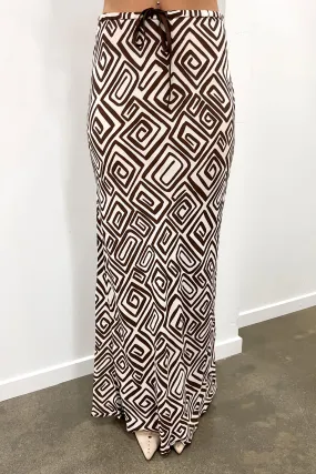 Urban Fashion Chic Attire Keeley Maxi Skirt Cairo