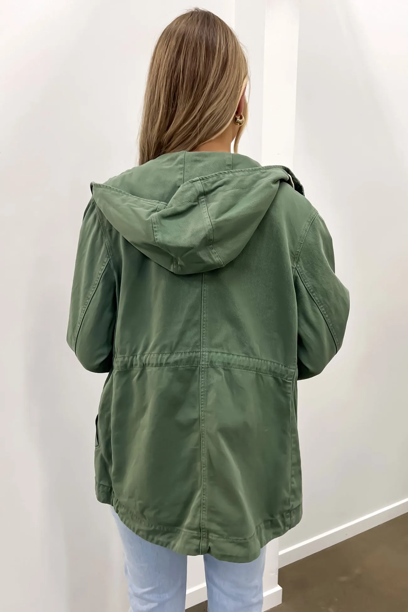 ReflectiveTrimDetails Kingston Anorak Khaki