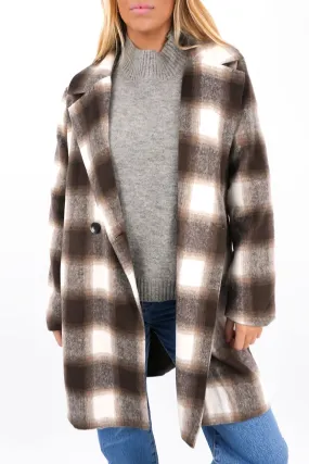 Crisp Look Kobi Coat Brown