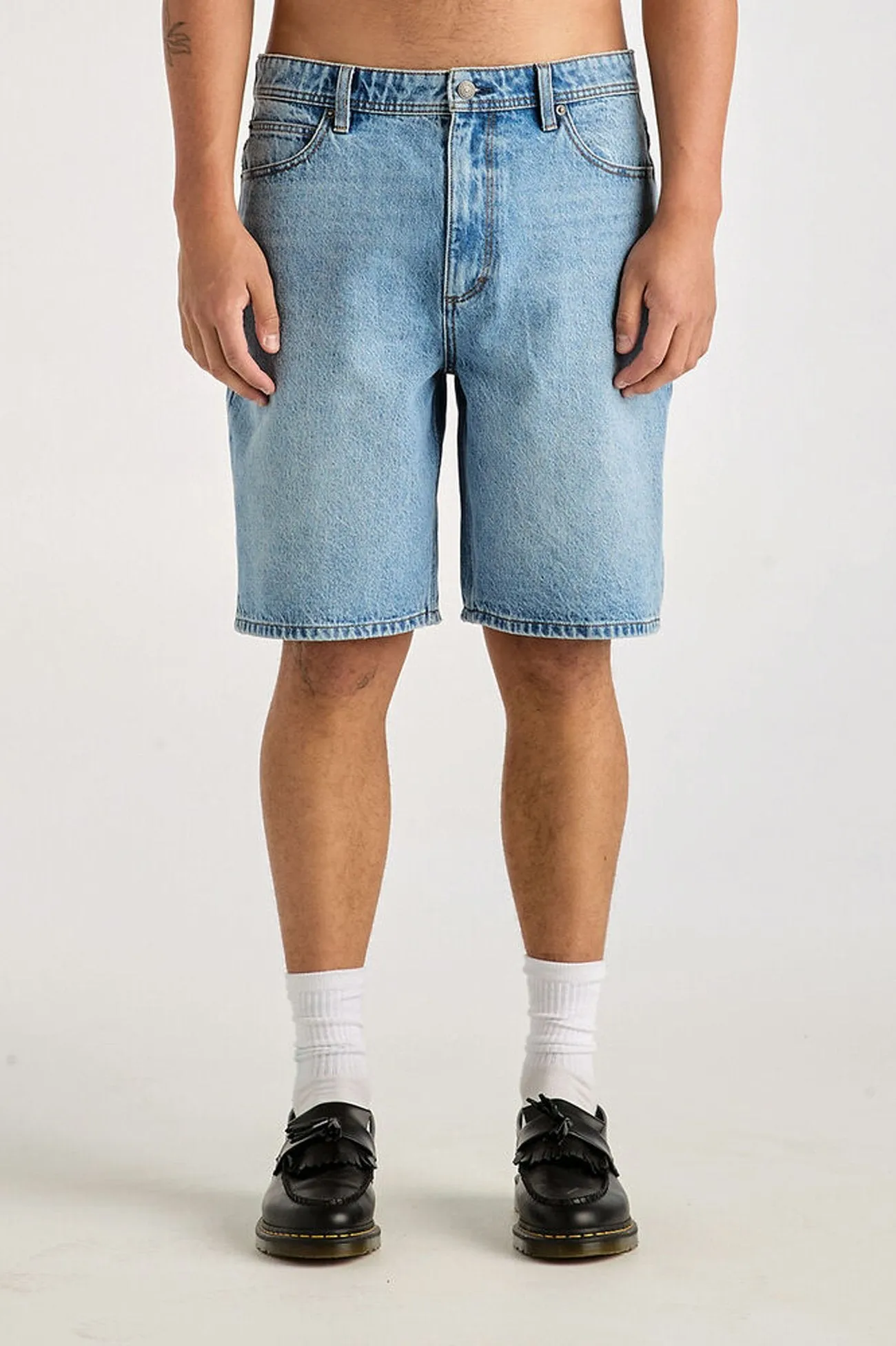 L-Five Biggie Short Breakers Blue WaterResistantFinish Relaxed Vibe