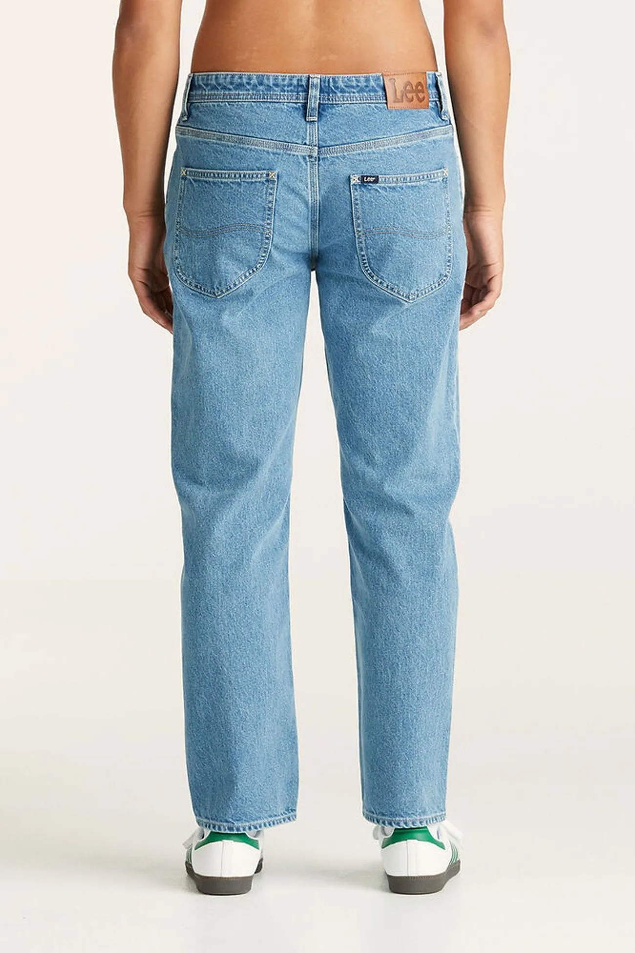 L-Three Baggy Jean Radio Edit Blue Weekend Warrior Elegant Motion Ease