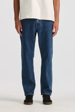 Classic Gym Ready Family Style Parent Style Smart Casual L-Three Jean Highkey Blue
