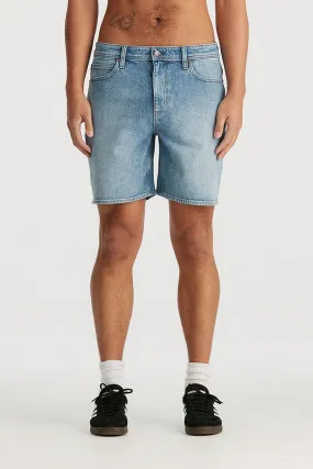 L-Three Short Groovejet Blue UV Protection Fabric