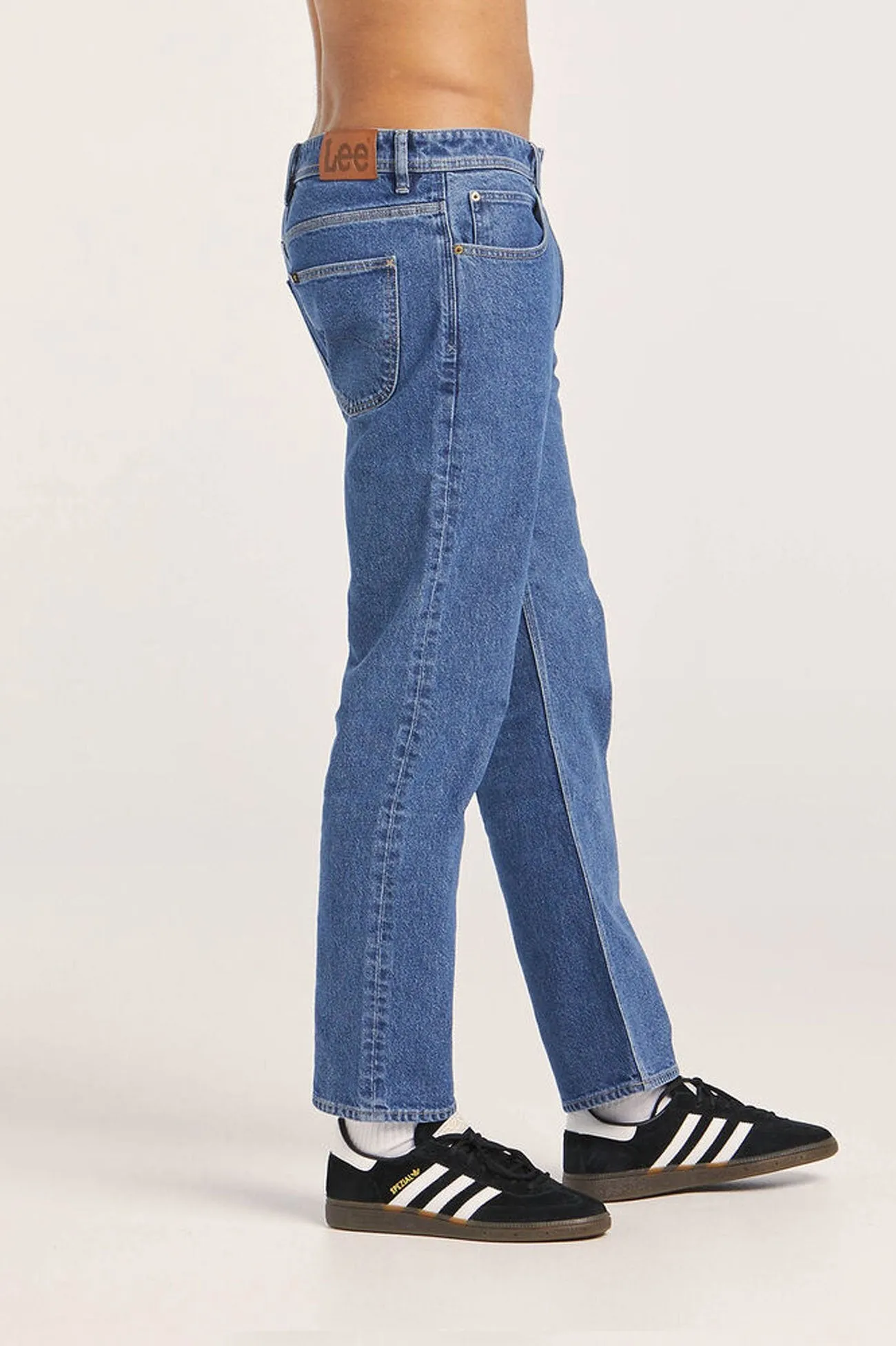 Stretch Classic Wear Home Comfort Teen Outfit L-Three Straight Jean Satisfaction Indigo