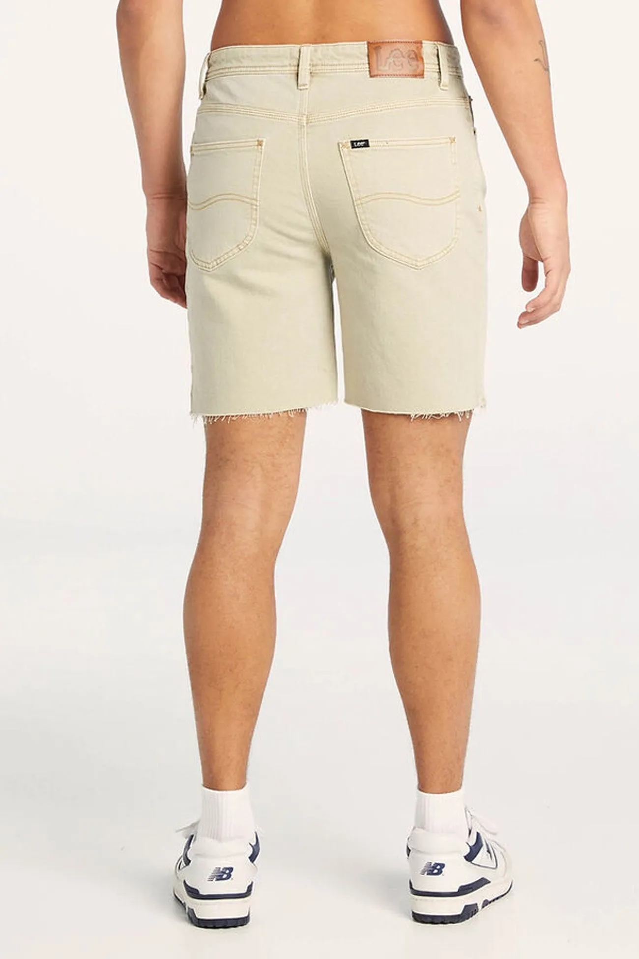 L-Two Short Macadamia Colorfast Treatment Moisture Wicking Finish