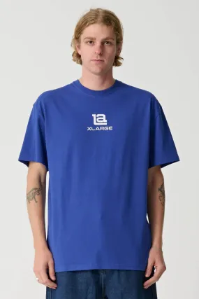 LA XL Short Sleeve Tee Blue Soft and durable