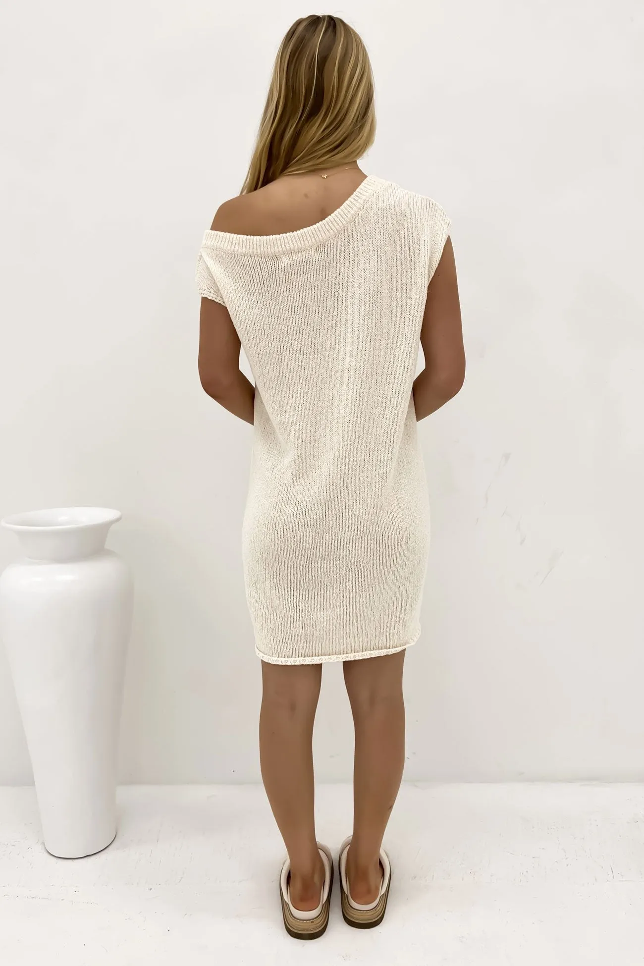 Fashion Fit Lachy Mini Dress Cream