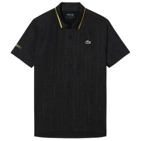 Hem Design Lacoste Men's Novak Djokovic US Night Polo - Noir Functional Pockets