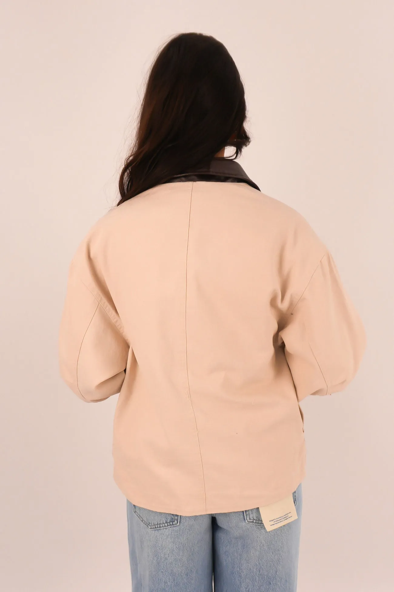 Laney Jacket Tan EcoFriendly Dye Warm Lining
