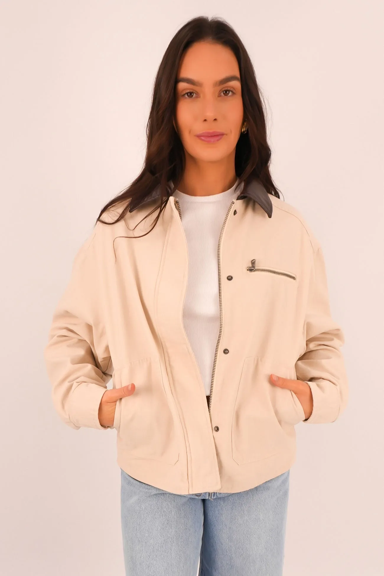 Tactical Wear Outdoor Style Staple Laney Jacket Tan