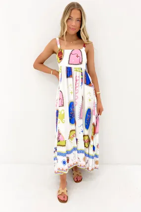 Larissa Maxi Dress Sunetta Texture Rich