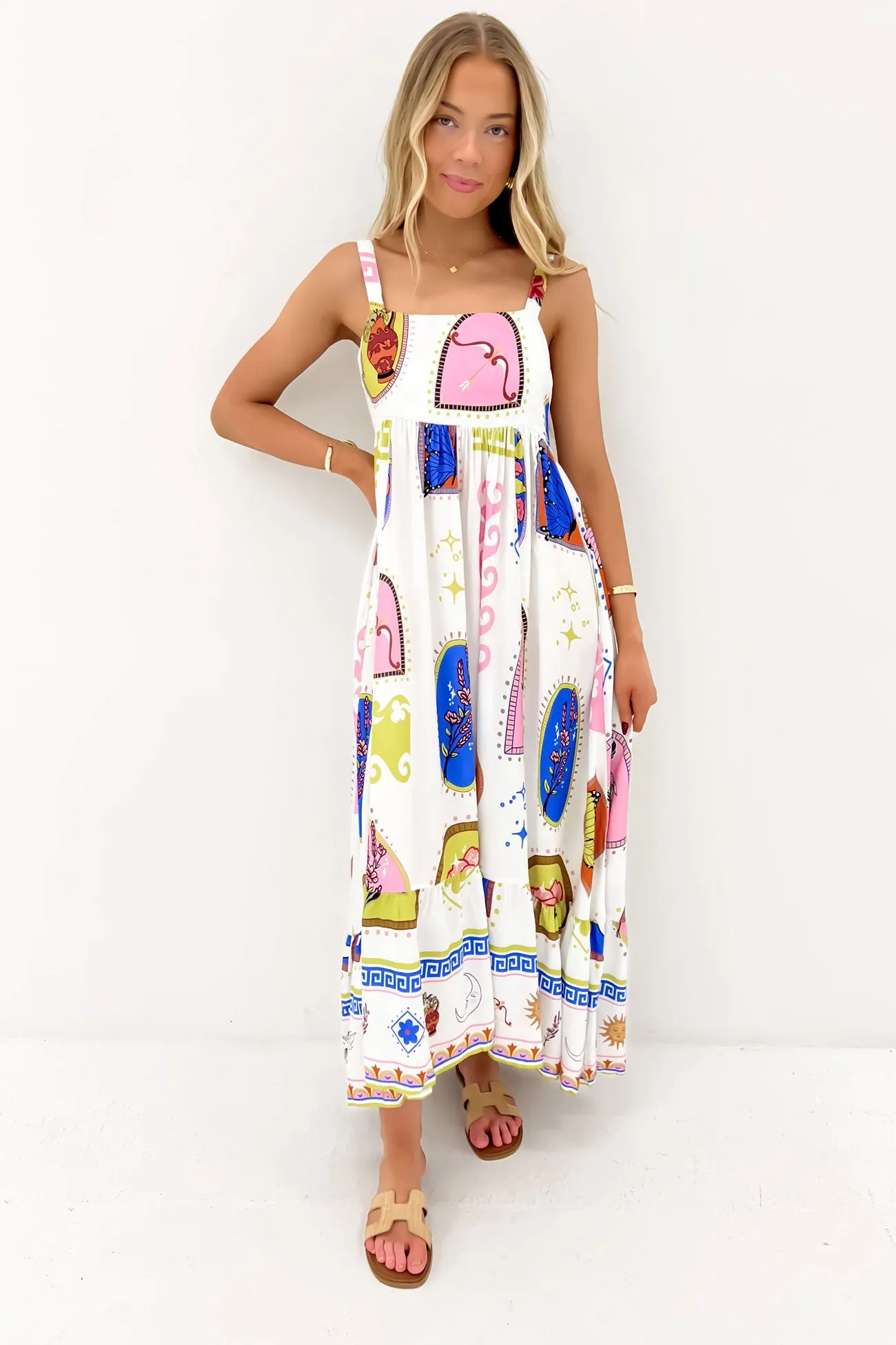Larissa Maxi Dress Sunetta Travel Ready Cool Drape