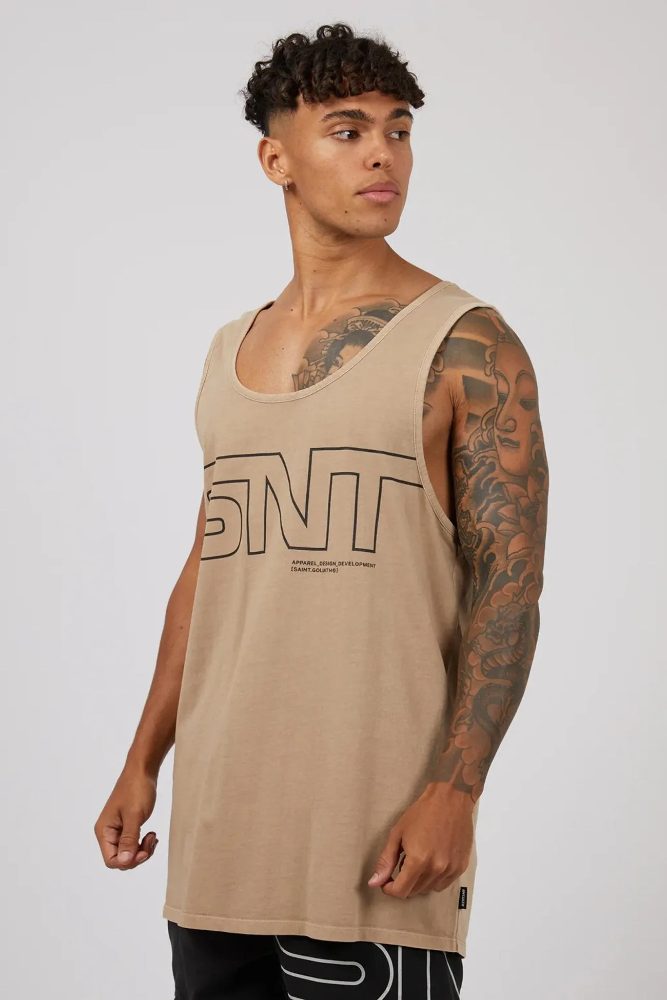 Link Singlet Tan Memorabilia - related