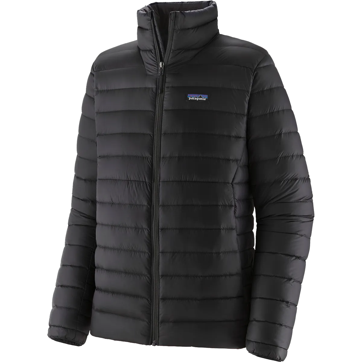 Smooth Zipper Track Functional Pocket Men's Down Sweater