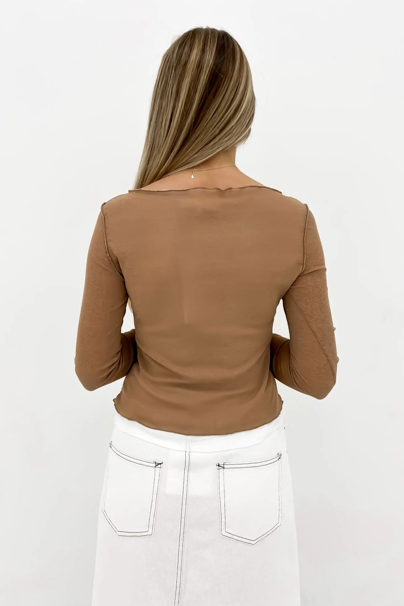 Wylder Long Sleeve Mocha Exclusive