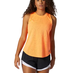 Women's Q Speed Fuel Jacquard Tank GentleWashResistance Sporty and Cool