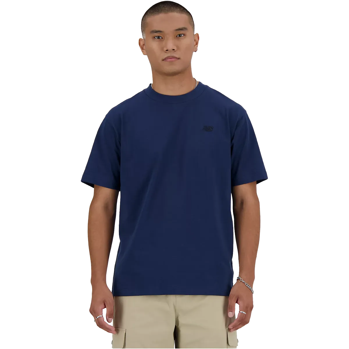 Men's Athletics Cotton T-Shirt Non Irritating Label