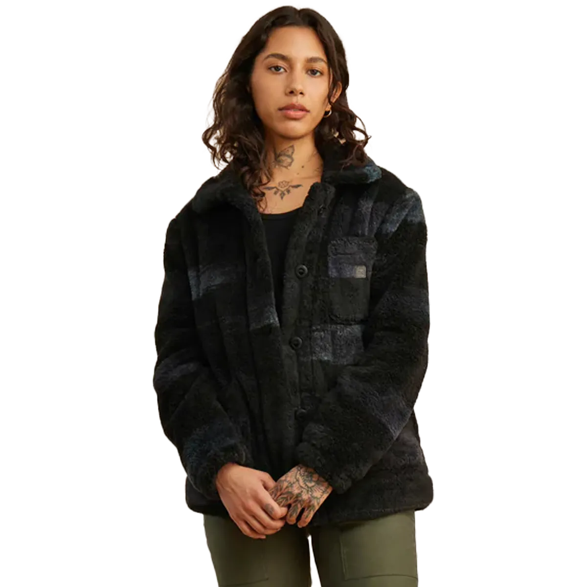 Non Restrictive Cut TemperatureRegulating Women's Mount High Fleece