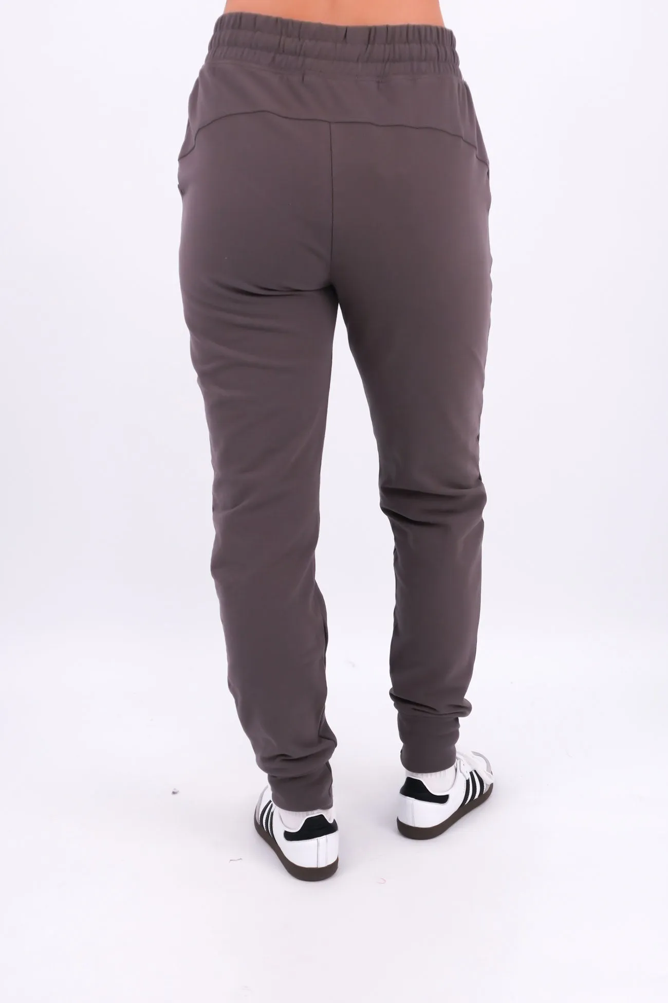 AntiSnagZippers Solid shade Lazy Days Pant Stone Grey